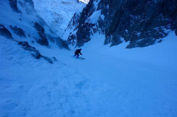 first icy turns